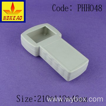 Plastic Hand Held T Case Electronic Enclosure hand held plastic box electronic device housing PHH048 with size 210X110X46 mm